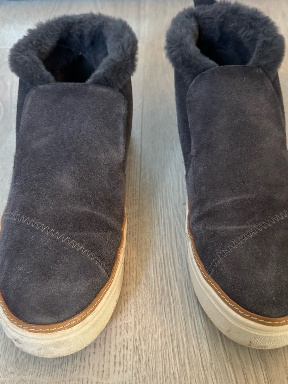 GUC TOMS | Paxton Grey Suede | Sneaker | Size 6.5